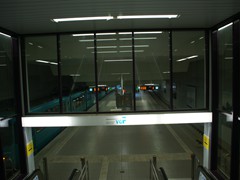 Das andere Ende der Linie U6,- Station Ostbahnhof