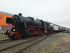 Die BR 052 der Historischen Eisenbahn Frankfurt
