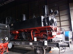 Im Sächsischen Eisenbahnmuseum Chemnitz