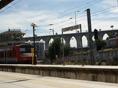 Campolide ist die erste Station in Lissabon