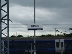 Bathgate Station hat eine bewegte Geschichte.