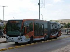 Metro Bus in Catargena Kolumbien