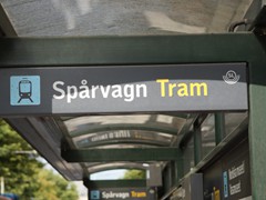 Straßenbahn Haltestelle