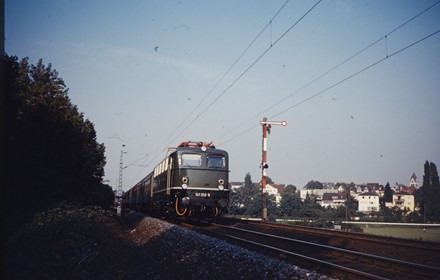 Der Blick Richtung Eschersheim im Jahr 197x