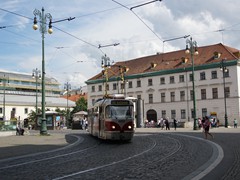 Tatra T3R.PLF mit nierderflurigem Wagenkasten