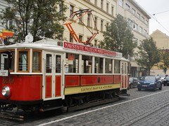Mueumsbahn unterwegs