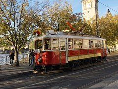 Mueumsbahn unterwegs