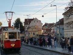 Mueumsbahn unterwegs