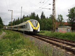 Einfahrt aus Titisee