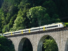 Auf dem Viadukt
