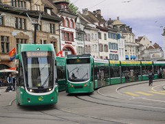 Siemens und Bombardier begegnen sich am Barfüsserplatz