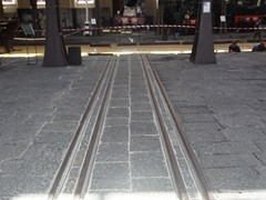 Mehrspuring in die Halle