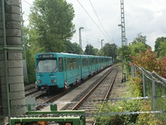 Die ehemalige Abstellanlage an der Heerstraße.....