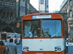 U2 Wagen 303 fabrikneu zum Tag der offenen Tür ausgestellt