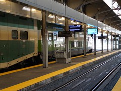 In der Bahnsteighalle
