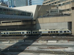 The "Union pearson express train (UP) Transit to Toronto Airport