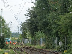 Noch kurz bevor der gesamte Bereich enen Umbau erfuhr fanden noch umfangreiche Wartungsarbeiten statt.