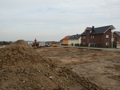 Bis die Planierraupen kamen und Platz für die Wendeanlage schufen.