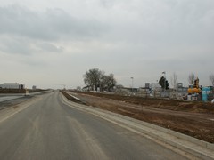 Hier wurde Platz für die Station gelassen.