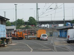 Blick über das Gelände vor dem Umbau