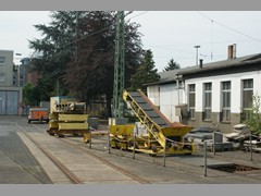 Schotterförderanlagen
