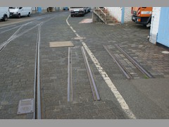 Schmalspur für was auch immer fand sich auf dem Gelände.
