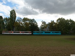 Der nächste Schlepp-Verband durch die Felder auf dem Weg zur Stzw.