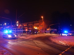 Mittlerweile hat es auch die Polizei kapiert, dass der polnische Weg unkomplizierter ist, wie von der Lula rückwärts die Heerstraße entlang zu fahren.