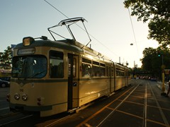 Warten auf die Rückfahrt