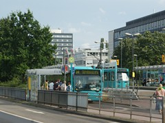 Die ganze Aktion durfte die dort planmäßig verkehrenden Linien nicht aus dem Takt bringen.