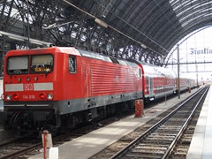 BR 114 016 in Frankfurt am Main