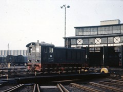 236 417-2 auf der Drehscheibe im BW2 Frankfurt (M)