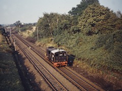 V236 405-7 im Baustellenverkehr bei F-Eschersheim