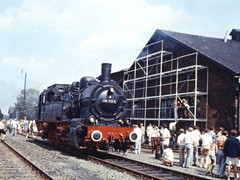 Dampf Abschiedsstimmung in Deutsches Dampflokmuseum Neuenmarkt-Wirsberg