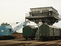 Im Sächsischen Eisenbahnmuseum Chemnitz