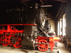 Im Sächsischen Eisenbahnmuseum Chemnitz