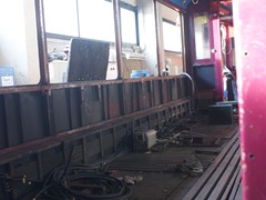 K Triebwagen entkernt