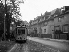 .... rangiert. Im Wendegleis an der Stadtgrenze