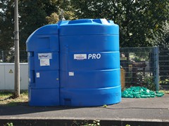 Ad Blue Tanke in Nidda