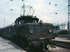1161 1042 der ÖBB in grüner Lackierung