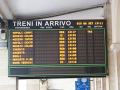 Ankunft in Salerno