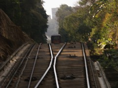 Hong Kong Peak Tramway Ausweiche