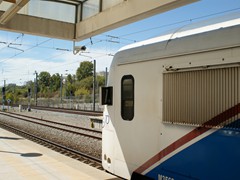 Interessant sind die ausklappbaren Außenspiegel die dem Tf Überblick über den Bahnsteig verschaffen.