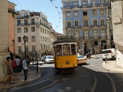 Aufstieg Richtung Catedral de Lisboa
