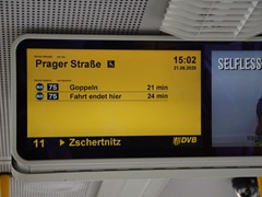 Vorbildliche Fahrgast Information