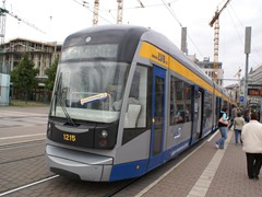 Wagen 1215 am Augustusplatz