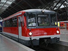 VT 772 342-2 im Leipziger Hauptbahnhof