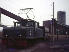 Ein Kohlezug