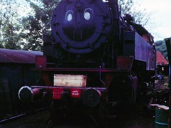 Lange ist es her, dass Dampflok bespannte Züge von Höchst nach Königstein fuhren. Lok 262