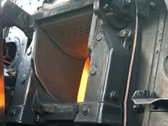 Ohne Feuer läuft hier nix.